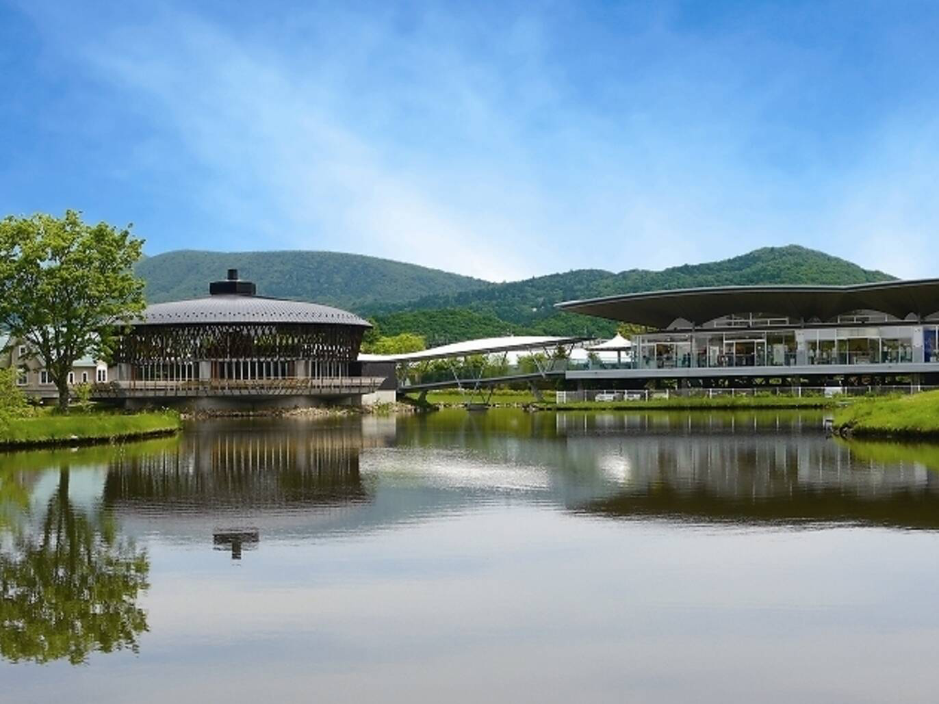 Image of Karuizawa Prince Shopping Center, a vibrant shopping destination in Karuizawa, Japan, known for its charming architecture and a wide variety of shops and boutiques.